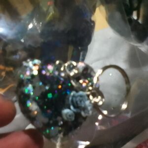 Hand Curated Heart Keychain